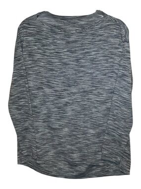 Luluemon Back In Action Long Sleeve Nulu Space Dark Carbon Ice Grey 8